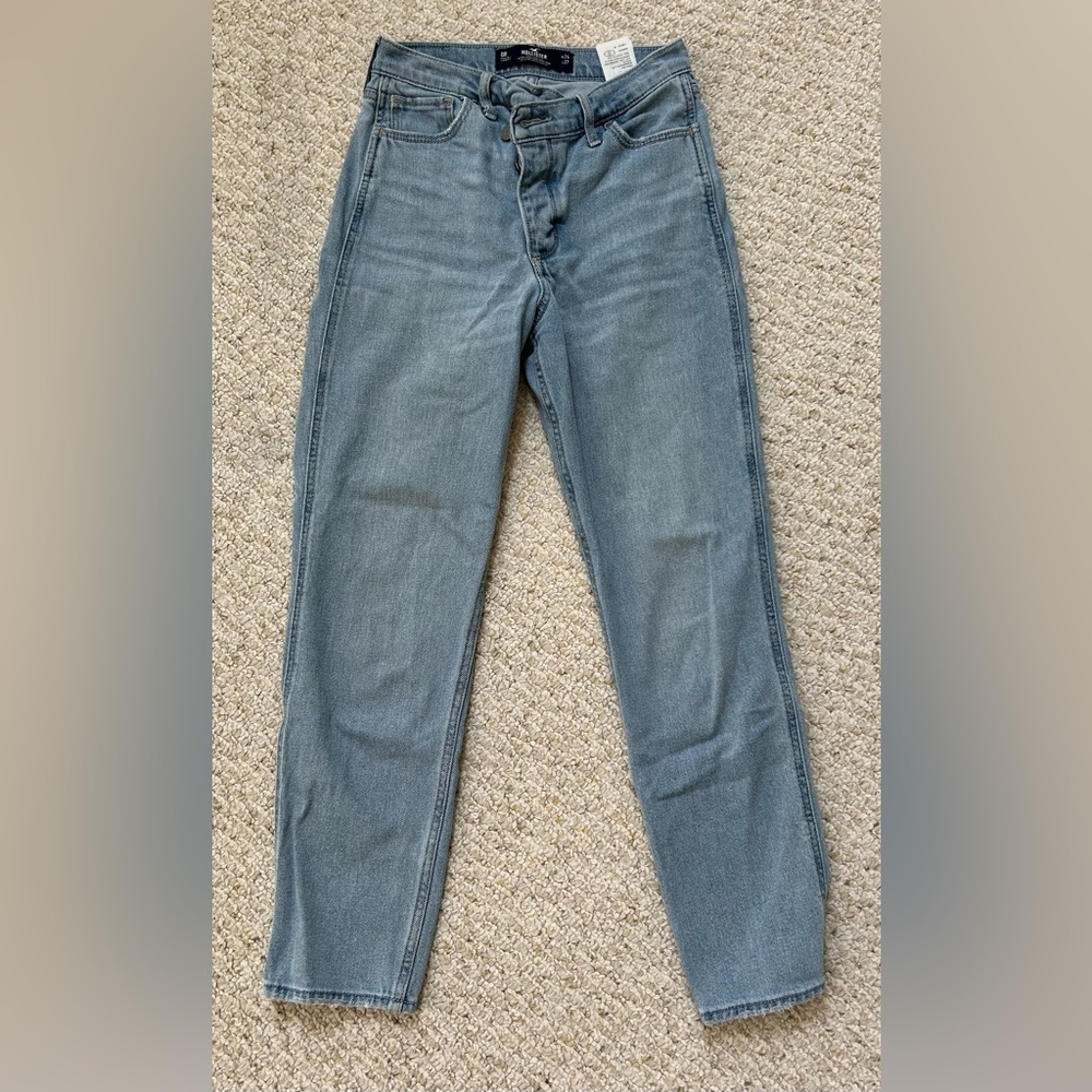 hollister mom jeans